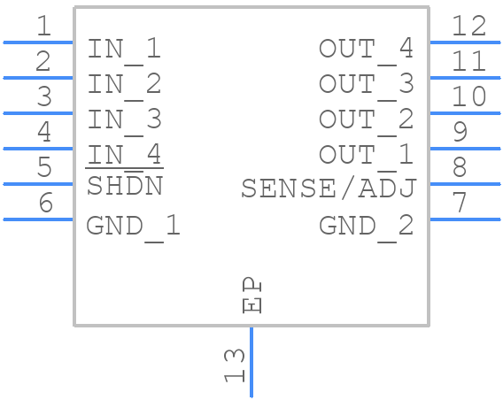 LT3015IMSE-3.3#PBF - Analog Devices - PCB symbol