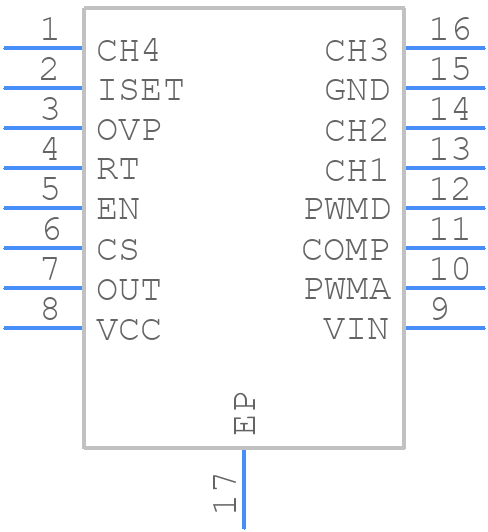 AL3069T16E-13 - Diodes Incorporated - PCB symbol