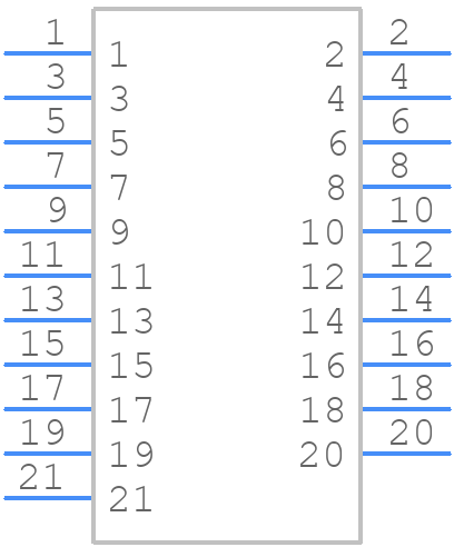 250-121 - Wago - PCB symbol