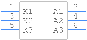 XPH3LUG61D - SunLED - PCB symbol