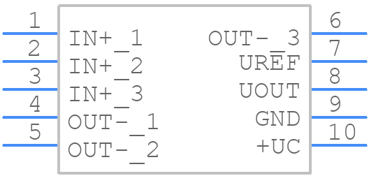 LXSR6-NPS - LEM - PCB symbol