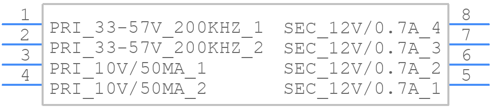 PA5099.003NL - Yageo Group - PCB symbol