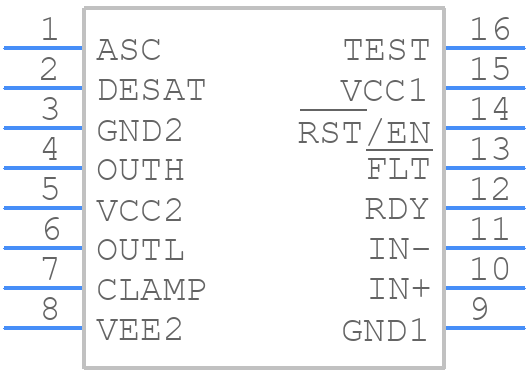 NSI6611ASC-Q1SWR - NOVOSENSE - PCB symbol