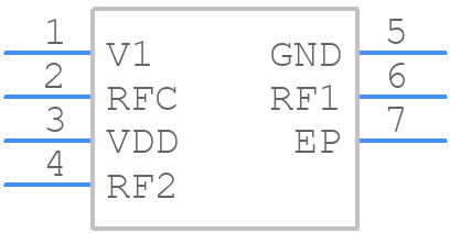 BSW7321 - BEREX - PCB symbol