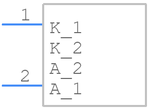KS DDLM32.23-FQGS-68-D1G2-100-R18 - ams OSRAM - PCB symbol
