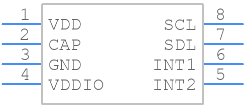 MPL3115A2S - NXP - PCB symbol
