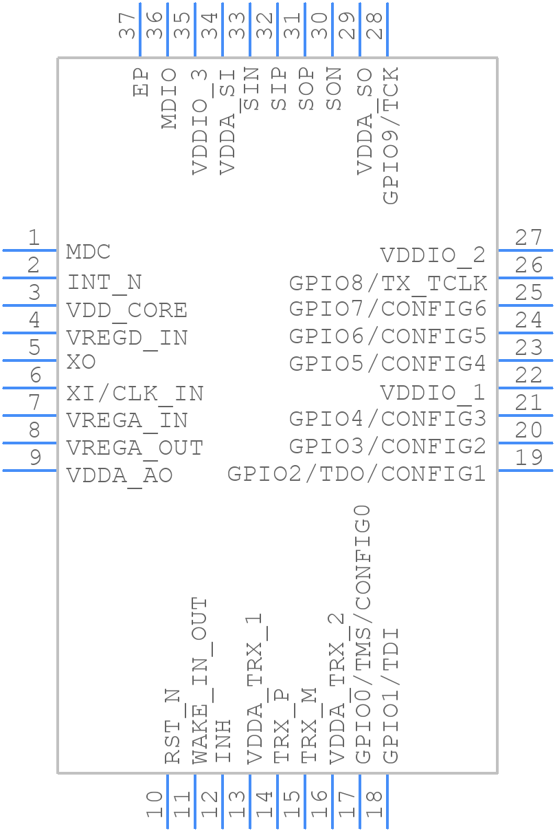 TJA1103BHN - NXP - PCB symbol
