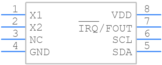 ISL12058IBZ - Renesas Electronics - PCB symbol