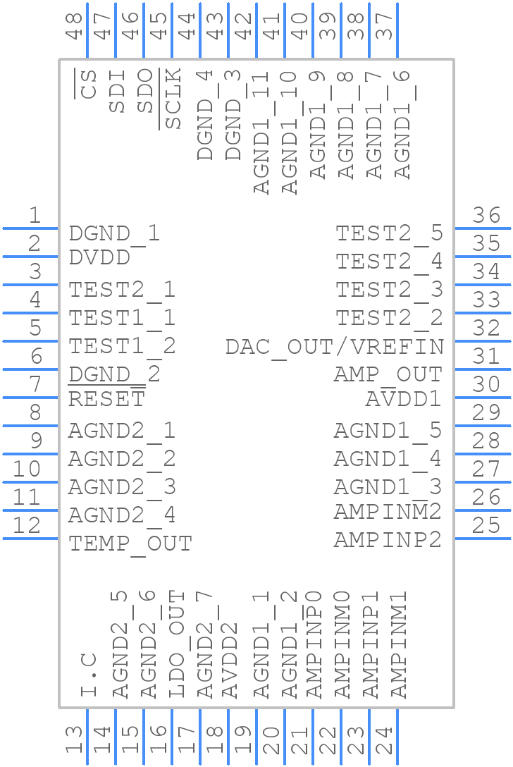 RAA730301CFP#AC0 - Renesas Electronics - PCB symbol