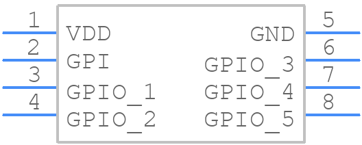 SLG46108-EV - Renesas Electronics - PCB symbol
