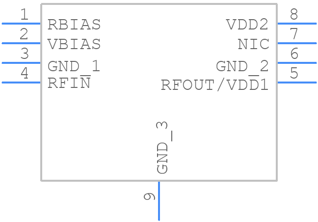 ADL8120ACPZN-R7-CSL - Analog Devices - PCB symbol