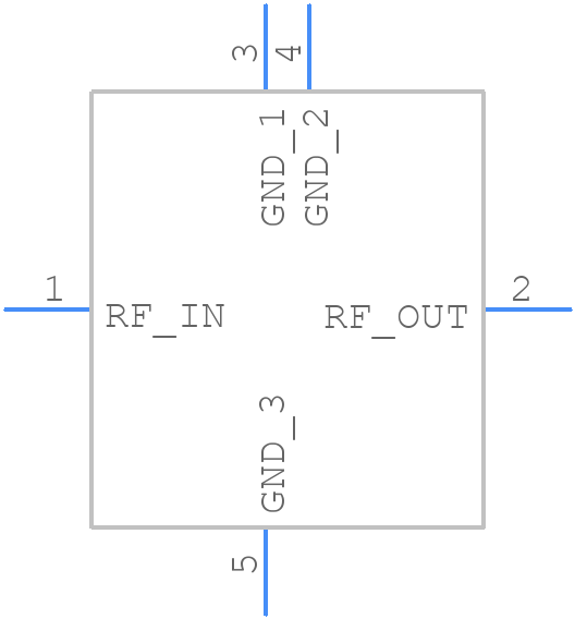 WSBP-26G+ - Mini-Circuits - PCB symbol