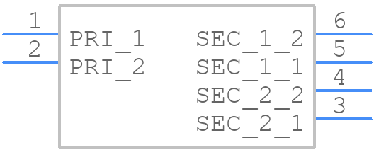 VB 2,0/2/9 - BLOCK - PCB symbol