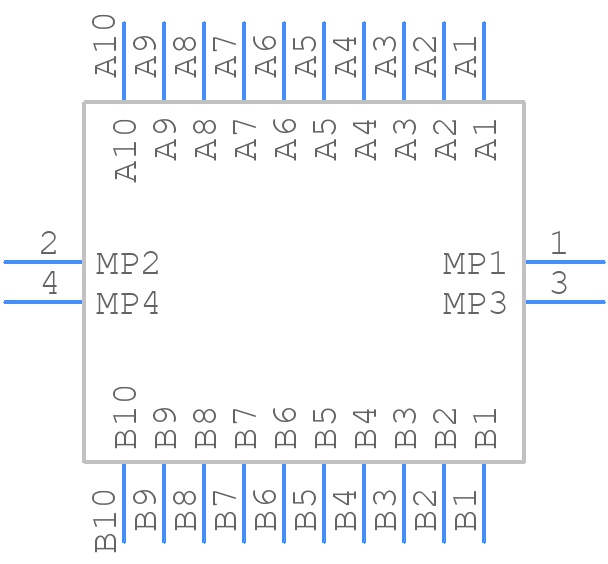 354063-E - TE Connectivity - PCB symbol