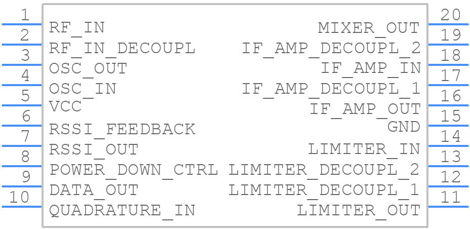SA636DK,112 - NXP - PCB symbol