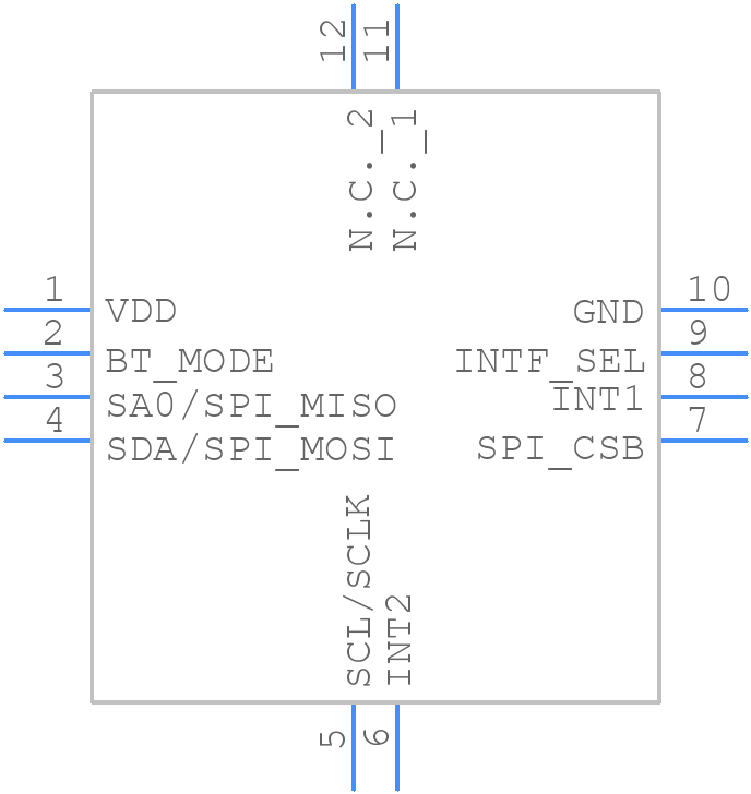 FXLS8961AF - NXP - PCB symbol