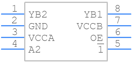 NXU0102GT-Q100X - Nexperia - PCB symbol