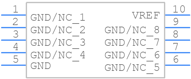 5962R0923561VZA - Texas Instruments - PCB symbol