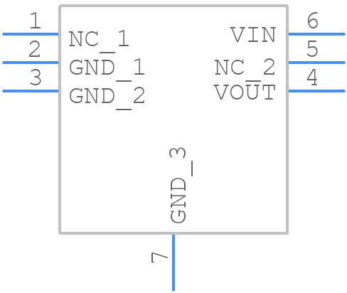 LT6656AIDC-1.25#TRPBF - Analog Devices - PCB symbol
