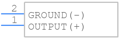 TOW-1242P-R - PUI Audio - PCB symbol
