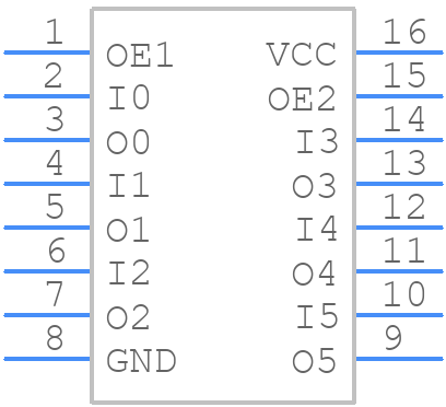 74F365SCX - onsemi - PCB symbol