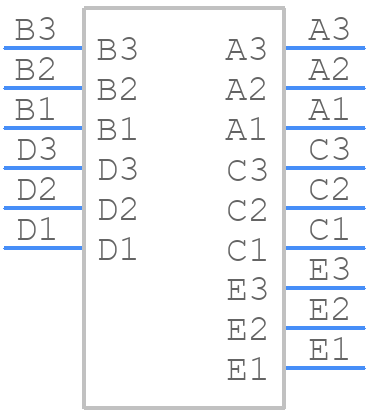224931-0005 - Molex - PCB symbol