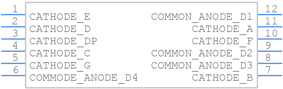ELF-512SUBWB/X9/S800 - Everlight - PCB symbol
