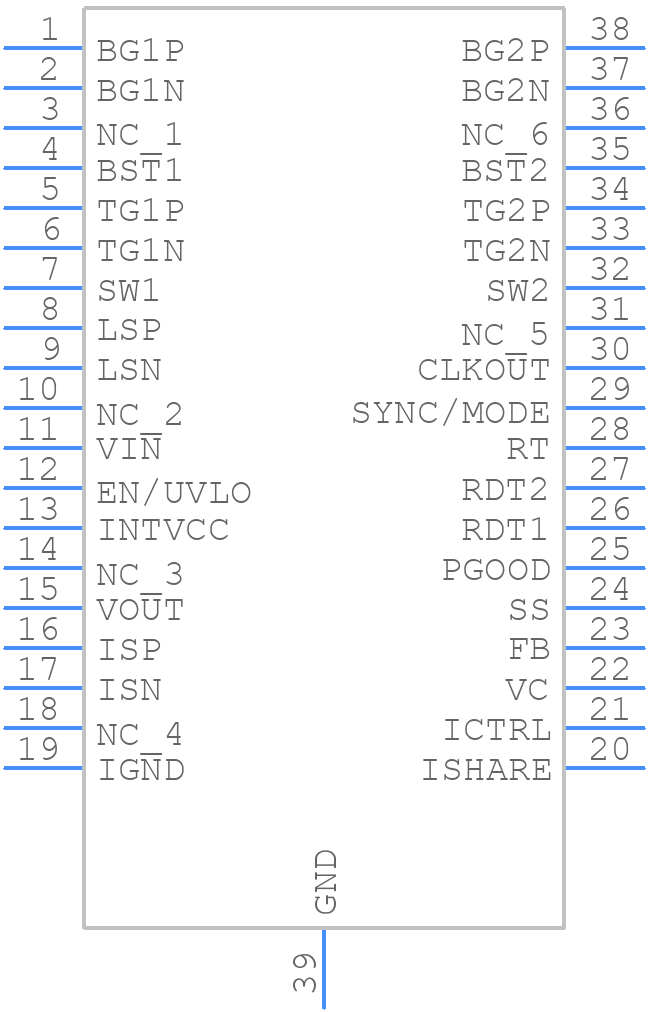 LT8292AFE#WPBF - Analog Devices - PCB symbol