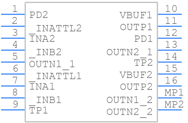 CLT03-2Q3 - STMicroelectronics - PCB symbol