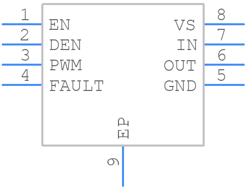 NSL21611 - NOVOSENSE - PCB symbol
