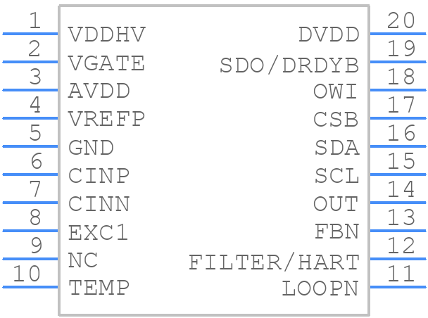NSC2860_TSSOP - NOVOSENSE - PCB symbol