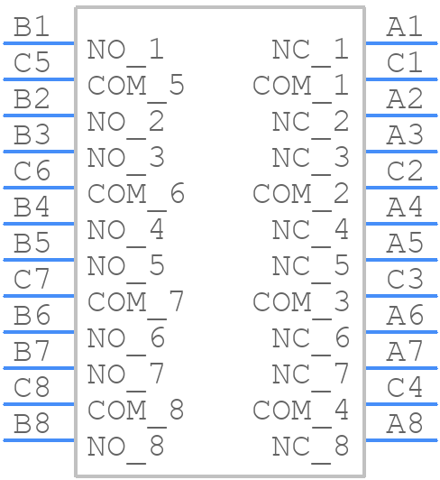 76RSC04T - Grayhill - PCB symbol