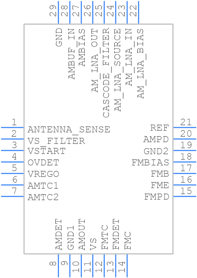 ATR4252C-RAQW-1 - Microchip - PCB symbol
