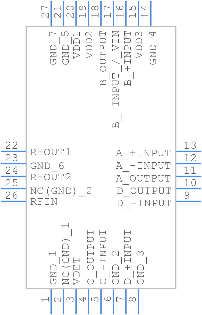 NJG1740MHH - Nisshinbo - PCB symbol