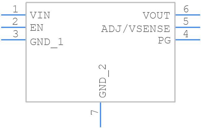 LDL40PUR - STMicroelectronics - PCB symbol