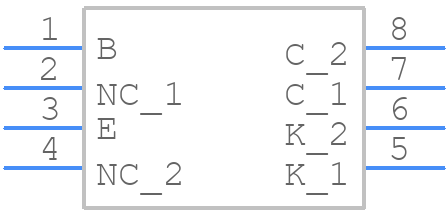 ZXPD4000DH-7 - Diodes Incorporated - PCB symbol
