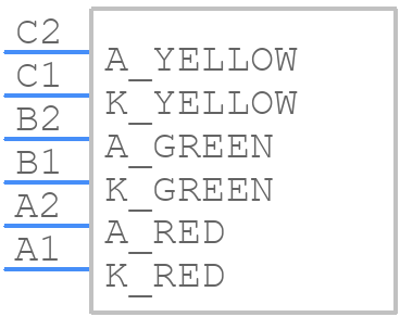 5932-023-2431-3NF - Dialight - PCB symbol