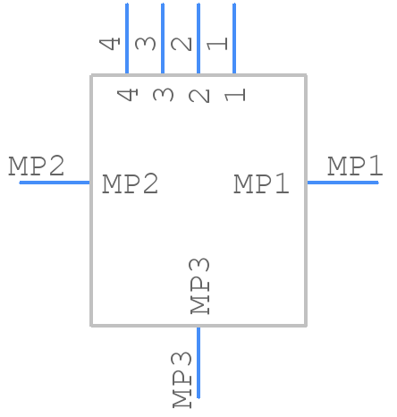 139159004101116 - Kyocera AVX - PCB symbol