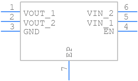 MIC94305YMT-TR - Microchip - PCB symbol