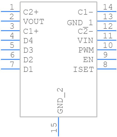 LM27952SDX/NOPB - Texas Instruments - PCB symbol