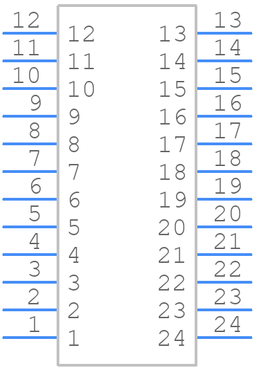 78120-2419 - Molex - PCB symbol