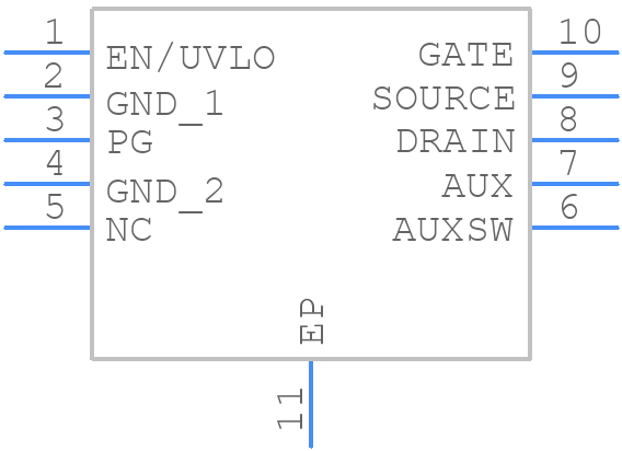 LT8672IDDBM#WTRMPBF - Analog Devices - PCB symbol