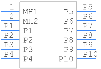 1664037 - Phoenix Contact - PCB symbol