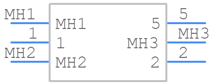 STX-3100-3N - Kycon - PCB symbol