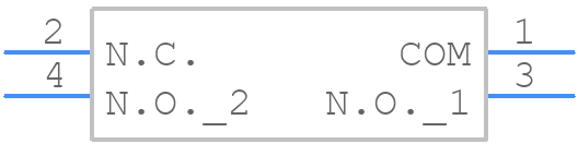 KSC241J DCT LFS - LITTELFUSE - PCB symbol