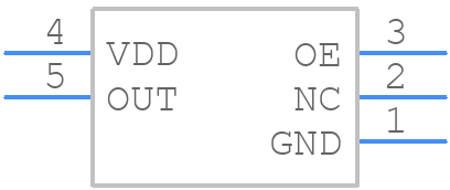 SIT2024BM-S1-33E-16.000000G - SiTime - PCB symbol