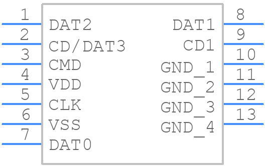 L-KLS1-TF-003 - KLS Electronic - PCB symbol