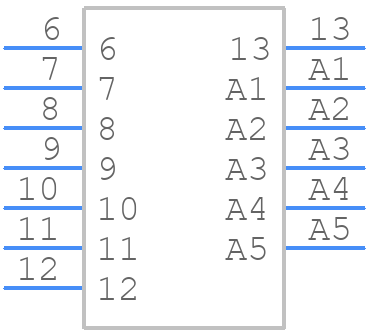 364704 - TE Connectivity - PCB symbol