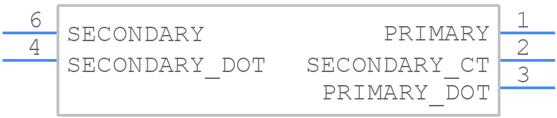 TC16-1T+ - Mini-Circuits - PCB symbol