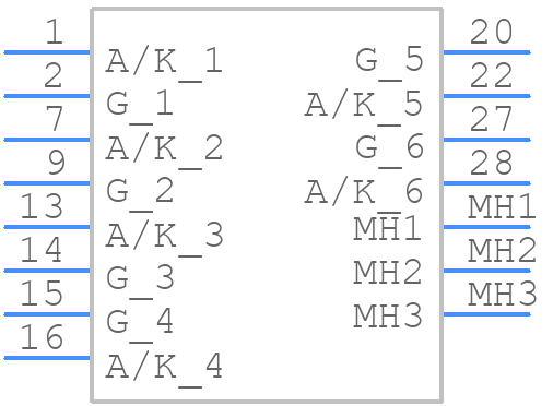 SK45UT16 - Semikron - PCB symbol